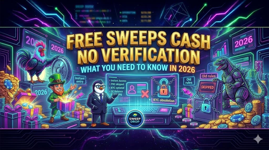 Free Sweeps Cash No Verification: What You Need to Know in 2026